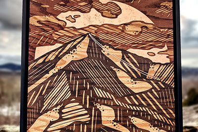 Mountain Town Art