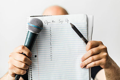 open mic night