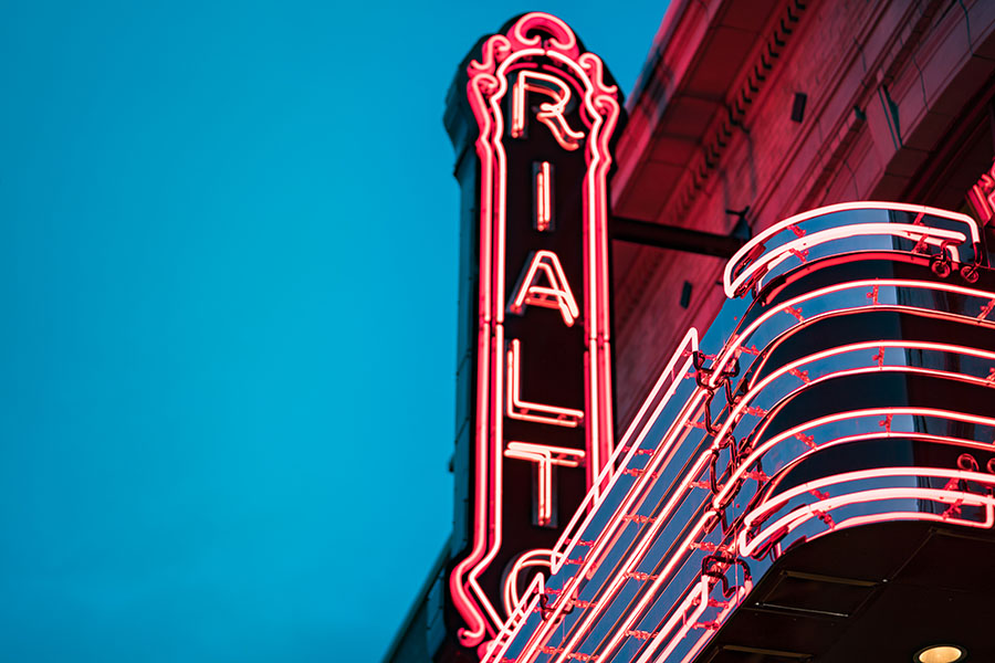 Rialto sign